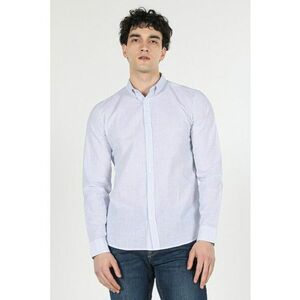 Camasa Oxford slim fit in dungi imagine