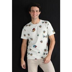 Tricou Cu Maneca Scurta De Barbati Verde Regular Fit 48645 imagine