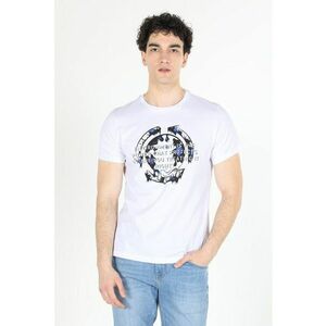 Tricou cu imprimeu grafic si text imagine