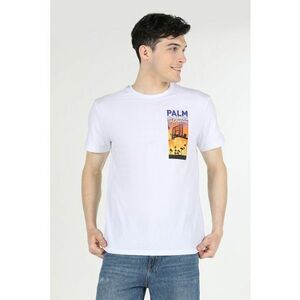 Tricou cu imprimeu pe partea din spate imagine