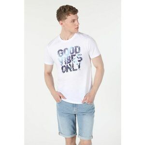Tricou cu imprimeu text imagine