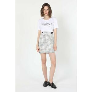 Fusta slim fit cu talie elastica imagine