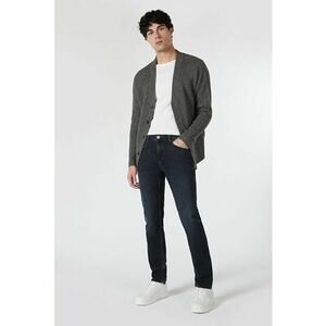 Pantaloni De Barbati AlbastruMarin Straight Fit 044 KARL imagine