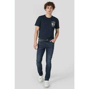 Pantaloni De Barbati Albastru Straight Fit 044 KARL saviour imagine