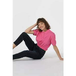 Pantaloni De Dama Albastru inchis Mom Fit 896MARIA imagine