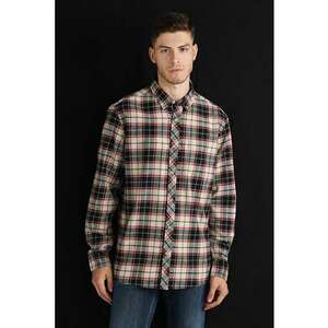 Camasa Cu Maneca Lunga De Barbati Bej Regular Fit CL1061027 8683197416285 imagine