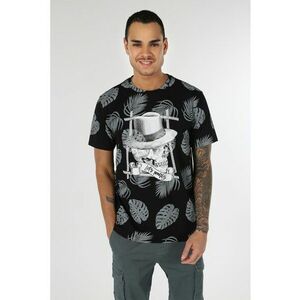 Tricou de bumbac cu imprimeu grafic imagine