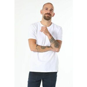 -Tricou regular fit cu decolteu la baza gatului imagine