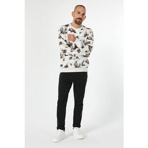 Swater / Bluza De Barbati Alb imagine