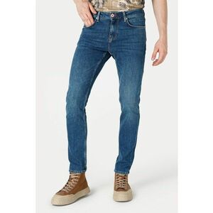 Blugi skinny cu aspect decolorat imagine