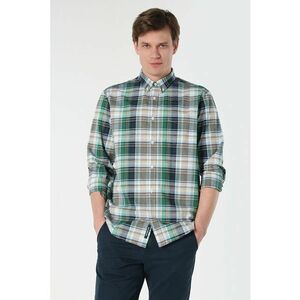 Camasa regular fit cu model in carouri imagine