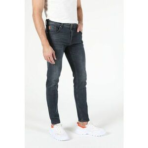 Blugi slim fit cu talie medie imagine