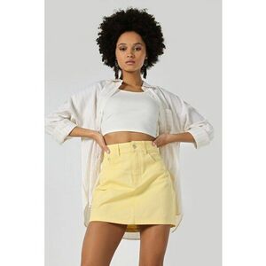 Camasa Cu Maneca Lunga De Dama Galben Relaxed Fit CL1062918 8683197631961 imagine