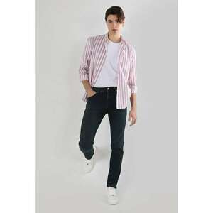 Pantaloni De Barbati Albastru inchis Straight Fit 044 KARL. imagine