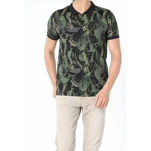Tricou polo regular fit cu model imagine