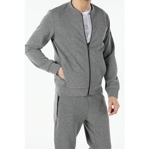 Bluza sport slim fit cu fermoar imagine