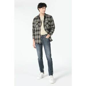 Pantaloni De Barbati Albastru Slim Fit 041.DANNY imagine