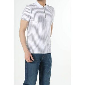 Tricou polo cu dungi imagine