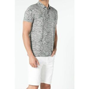 Tricou polo cu model grafic imagine