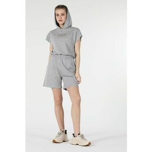 Tricou cu gluga si imprimeu text imagine