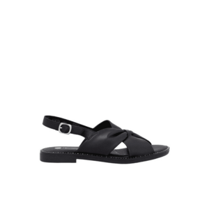 Sandale casual - dama - D3674-00 negru - piele ecologia D3674-00 imagine