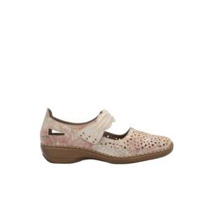 Pantofi casual - dama - ANTISTRESS - 41399-92 multicolor - piele ecologica imagine