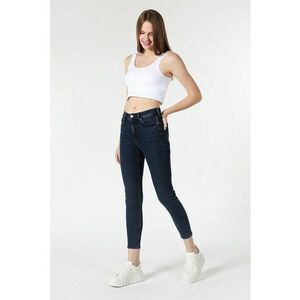 Blugi crop skinny imagine