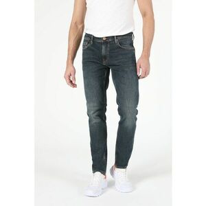 Blugi slim fit cu aspect decolorat Danny imagine