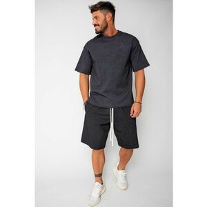 Set tricou si pantalon scurt Black I 16995 imagine