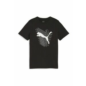 Tricou cu decolteu la baza gatului si imprimeu logo imagine