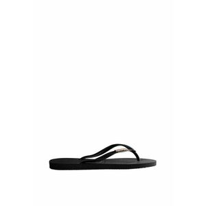 Papuci flip-flop cu logo metalic imagine
