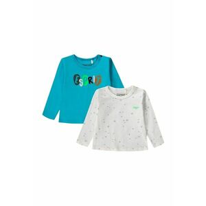 Set de bluze cu decolteu la baza gatului - 2 piese imagine