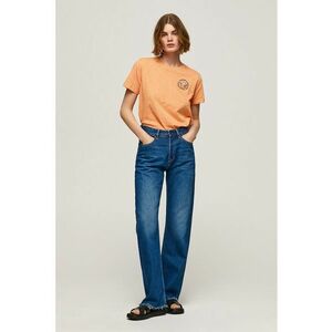 Tricou regular fit cu logo pe piept imagine