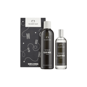 Set Warm & Sensual Black Musk Duo - Gel pentru dus Black Musk 250ml+Spray pentru corp Black Musk 100ml - imagine