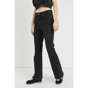 Pantaloni bootcut cu talie medie imagine