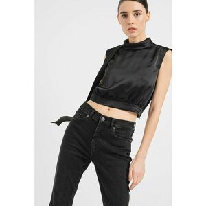 Bluza crop satinata Canile imagine