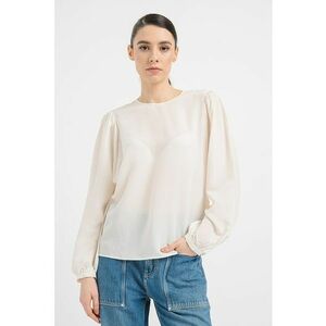 Bluza din amestec de matase cu decupaj Irenne imagine