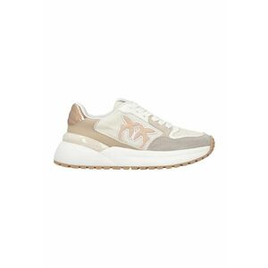 Pantofi sport de piele ecologica si piele nabuc cu insertii de plasa imagine