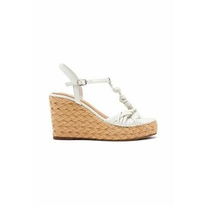 Sandale din piele cu talpa wedge Castine imagine
