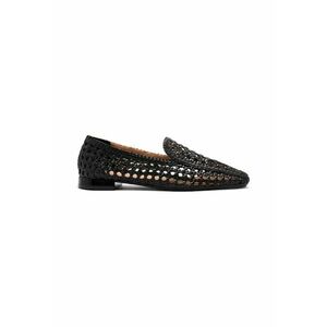 Pantofi loafer de piele cu aspect impletit Gilead imagine