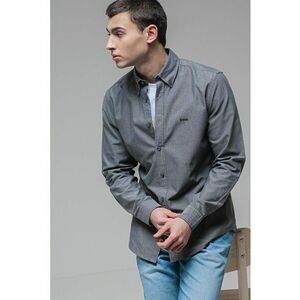Camasa regular fit de bumbac cu guler Oxford Rickert imagine