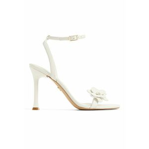 Sandale din piele cu elemente in forma de floare Daisylily imagine