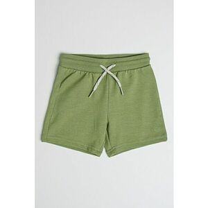 Pantaloni scurti din amestec de bumbac cu snur in talie imagine