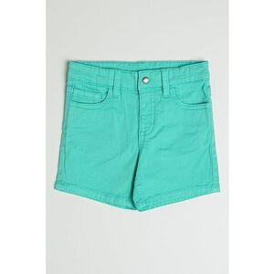 Pantaloni scurti din amestec de bumbac cu model uni imagine