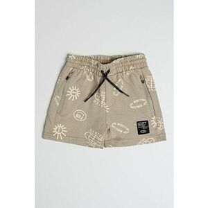 Pantaloni scurti din amestec de bumbac cu snur imagine
