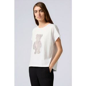 Tricou lejer cu paiete imagine