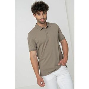 Tricou polo din bumbac pique Donos imagine