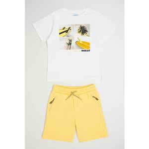 Set de pantaloni scurti si tricou din bumbac imagine