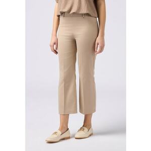 Pantaloni crop cu talie inalta imagine