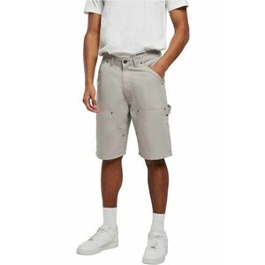 Bermude uni din denim imagine
